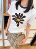 巴宝莉 2026年度爆款全新上线撞色罗纹雏菊T恤 商品缩略图3
