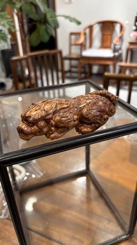 【海黄老料子京做手雕镇水守财兽】| 大梦香堂