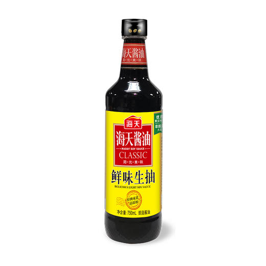 海天 鲜味生抽PET瓶750mL*1瓶新鲜健康美味 KJDF-20230428-05 商品图1