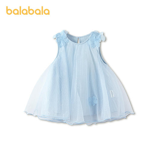 【商场同款】巴拉巴拉童装儿童背心女童2026新款夏季甜美浪漫网纱 商品图4