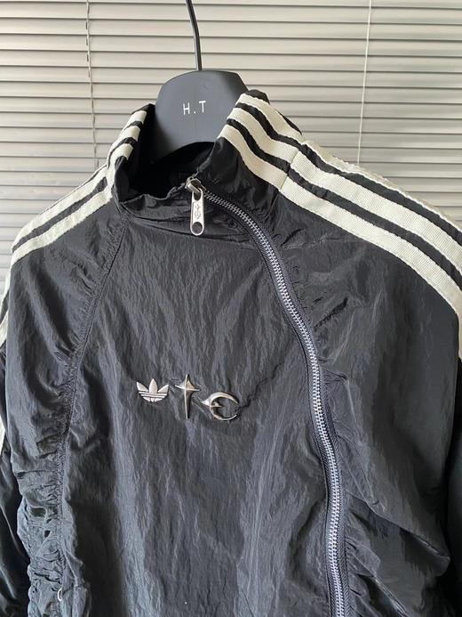 F040907春夏季新款梭织柔软舒适网眼休闲运动日常百搭斜拉链夹克外套 商品图4