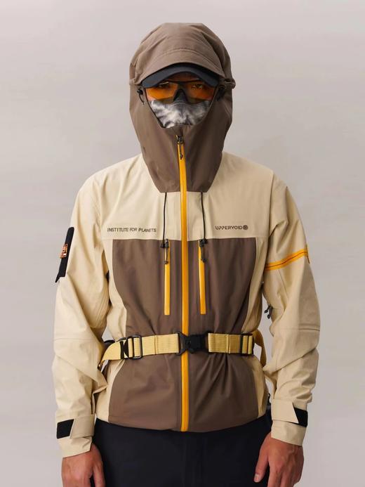 F040926春夏季新款户外登山拼接设计男女款防水防风高透气长袖冲锋衣 商品图10