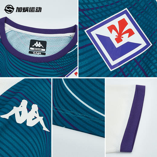 SFS卡帕Kappa25/26佛罗伦萨短袖训练服足球热身服 382D1CW-A07 商品图2