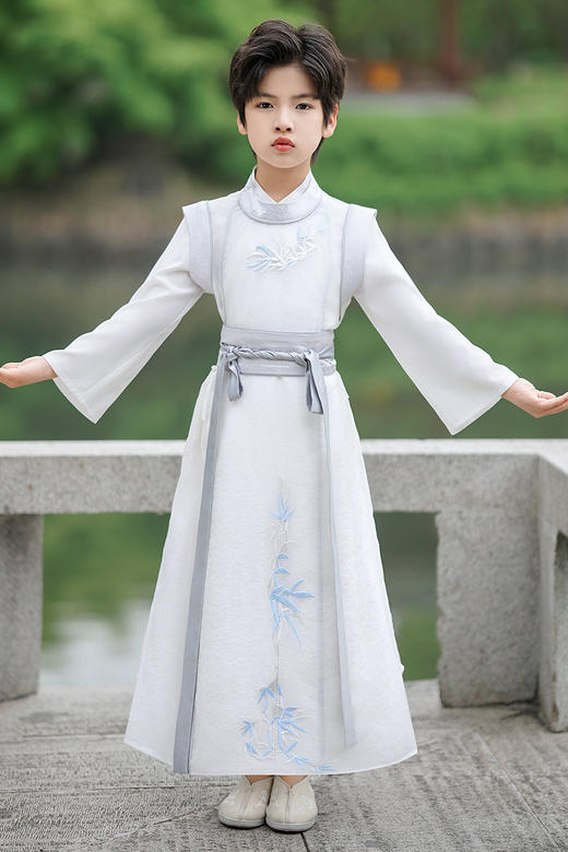 【团购】【温言】苏城纪男童汉服SL3160（长袖） 商品图7