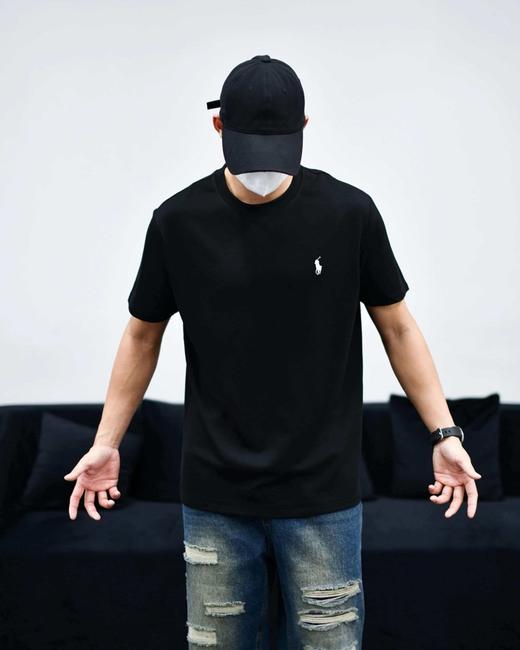 拉夫劳伦 Polo 小马刺绣圆领 T恤 商品图6
