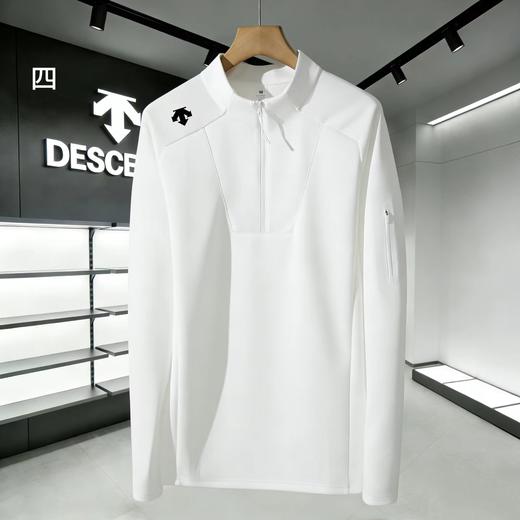 F040919春秋季新款时尚休闲百搭半拉链运动排湿速干长袖卫衣 商品图5