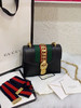 Gucci 塞尔维亚 黑色 box皮 小号 斜挎包 商品缩略图0