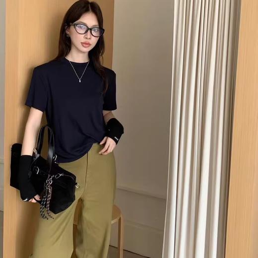 【天丝羊毛短袖/天丝小飞袖】柔软丝滑 懒人搭配必备 商品图2