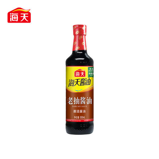 海天 老抽酱油PET瓶500mL*1瓶新鲜健康美味 KJDF-20221028-01 商品图0