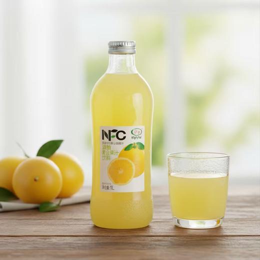 牵手复合果汁饮料双柚味/青苹果味/桃味 1L/瓶 商品图0