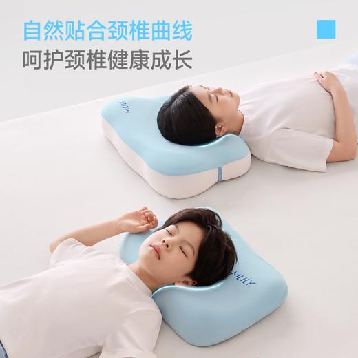 【冯站长】梦百合快充儿童成长枕记忆棉透气枕芯护颈枕头 商品图2