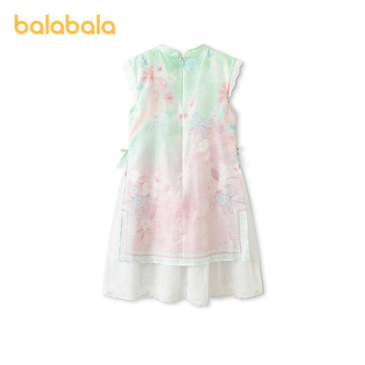 【商场同款】巴拉巴拉女童裙子儿童连衣裙2026新款夏国风裙新中式 商品图2