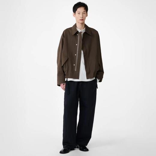 STUDIO NICHOLSON JACKETS - SHORT ANORAK 男装廓形短夹克 商品图1