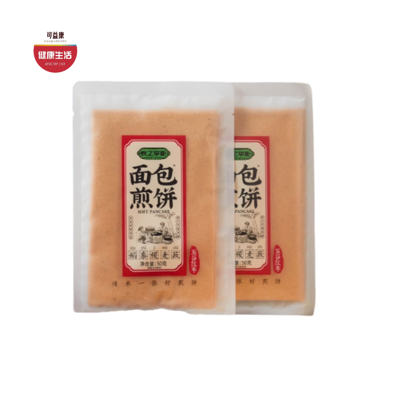 优选|面包煎饼  口感劲道 软细腻无渣 薄软香甜  入口即化   谷香四溢  50g*12袋