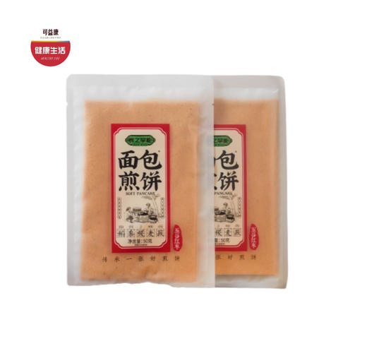 优选|面包煎饼  口感劲道 软细腻无渣 薄软香甜  入口即化   谷香四溢  50g*12袋 商品图0
