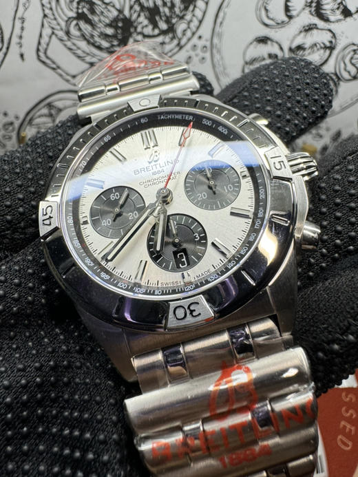 GF厂 Breitling百年灵Chronomat机械计时系列AB0134101K1A1腕表 整个手表基于正品original原版开模的super copy版本 做工精良 打磨精细乃不可多得的精品❕❕ 商品图2