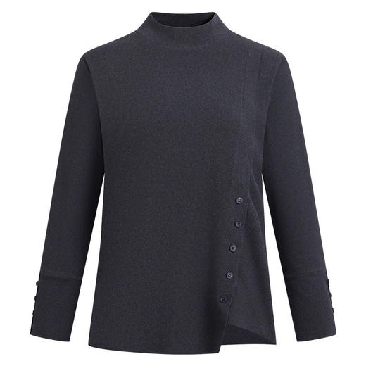 宽松德绒打底衫女士2025新款高级大码长袖上衣可外穿品牌正品高档 商品图4