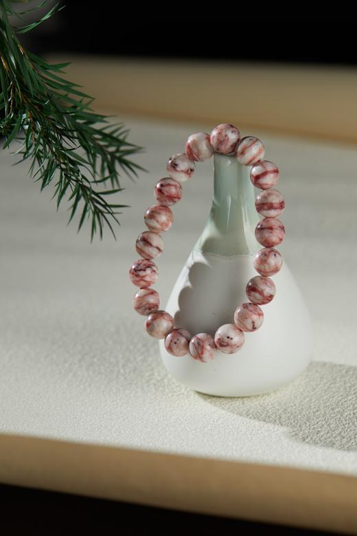 一周发货【朱砂手串】朱砂手串两款可选：原矿｜晶体砂红艳款  收藏级 均带证书 3个手围男女可戴 商品图13