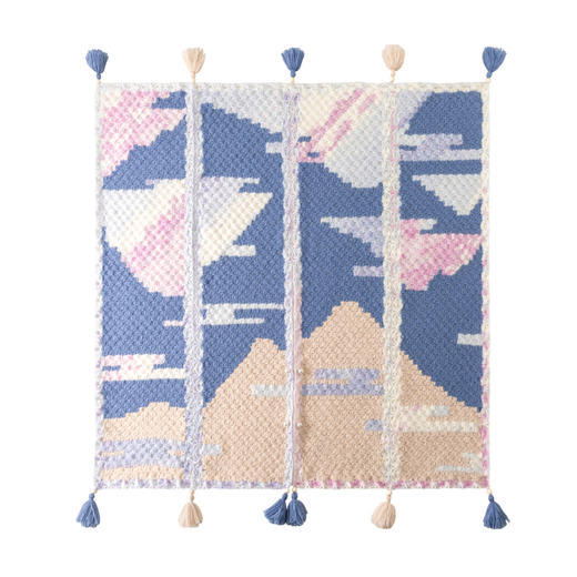 苏苏姐家云间山泽披肩手工diy钩针编织毛线团材料包 商品图4