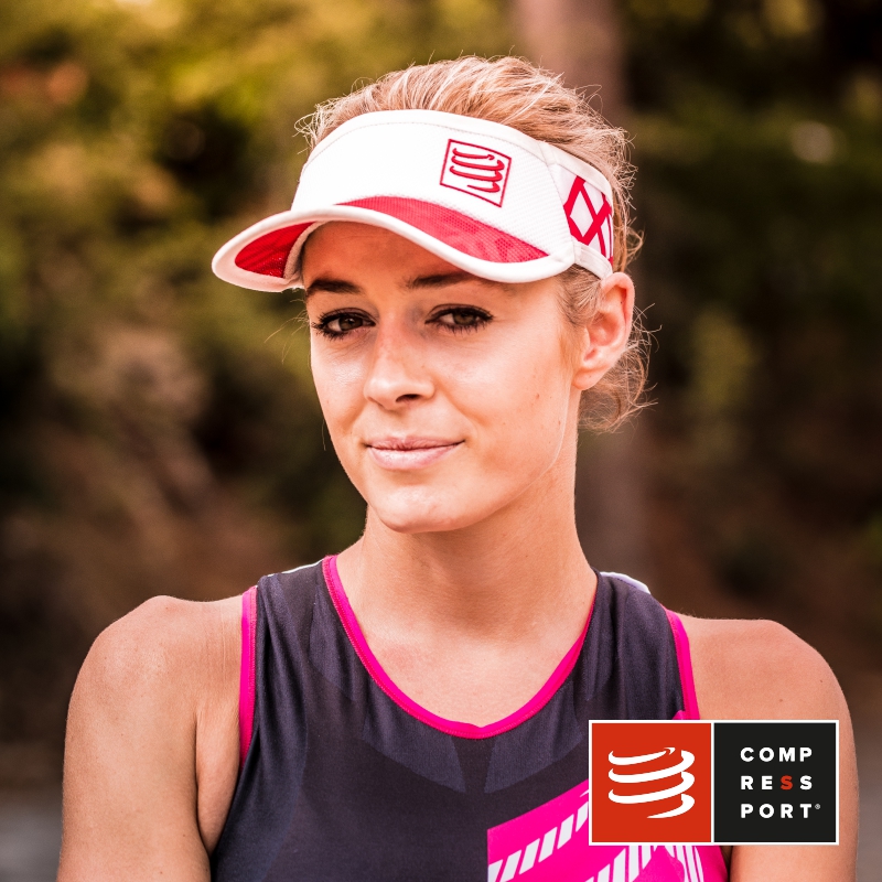 COMPRESSPORT CS 马拉松跑步训练轻量空顶帽