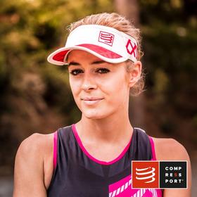 COMPRESSPORT CS 马拉松跑步训练轻量空顶帽