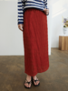 春日尽兴 天丝混纺直筒半裙FCG1SKT008 商品缩略图9