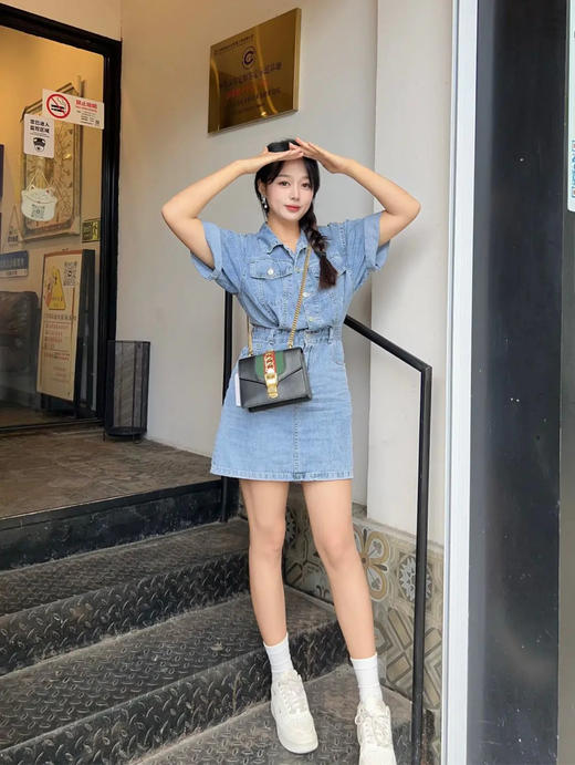 Gucci 塞尔维亚 黑色 box皮 小号 斜挎包 商品图2