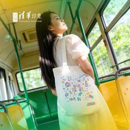 清华文创单肩包 商品图2