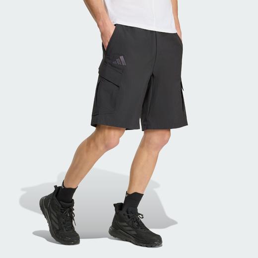 Adidas阿迪达斯XPLORIC CLIMA365 SHORTS 户外防晒UPF50+工装徒步运动短裤KE5026 商品图0