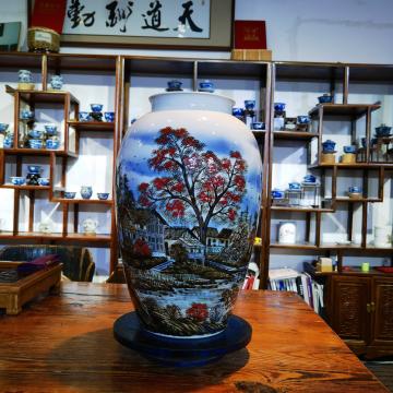 湖光山色赏瓶 商品图0