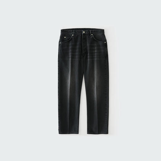 STUDIO NICHOLSON PANTS - CREASED COWBOY JEAN 男装水洗牛仔裤 商品图3