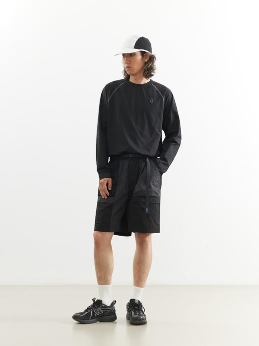 吃茶去chichaqu26春夏户外拼接短裤山系机能骑行徒步越野运动男女 商品图3