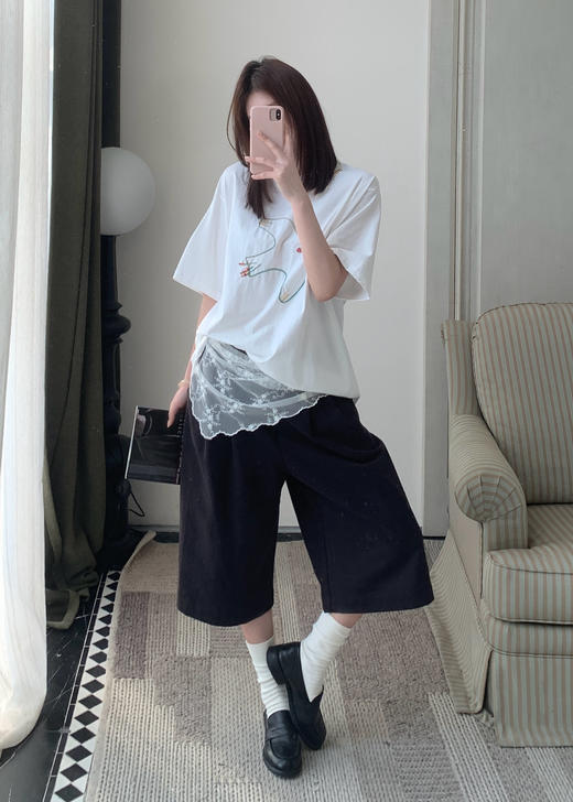 【门店同款】ENJOY夏季手工绣花大版T 170493485 商品图5