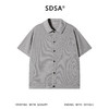 SDSA男装2026新款高贵轻奢简约日系纽扣翻领针织短袖T恤百搭时尚 商品缩略图0