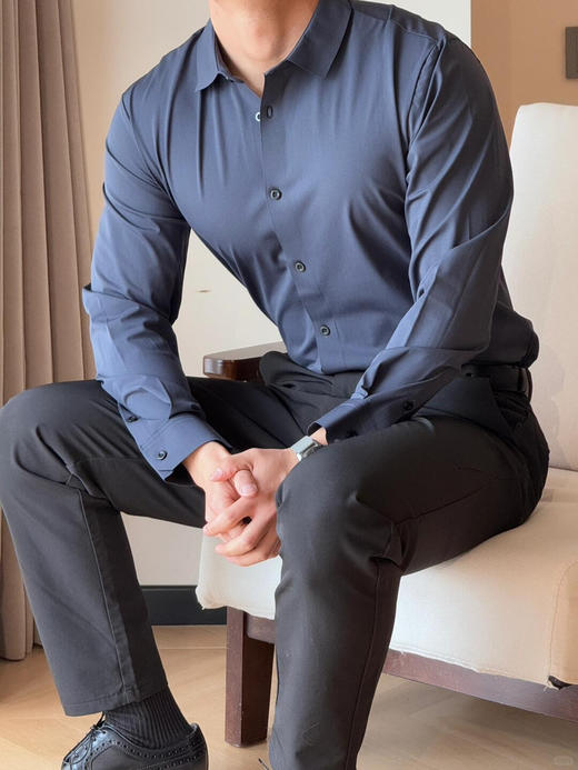 lu同款男士衬衫衬衣032402 商品图3