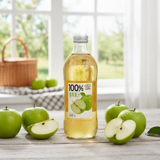 牵手复合果汁饮料双柚味/青苹果味/桃味 1L/瓶 商品图1