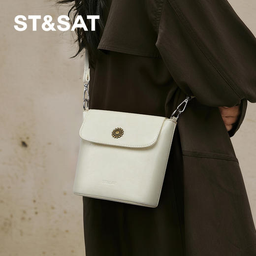 星期六高智感气质斜挎单肩包包SSD521A0VP 商品图5