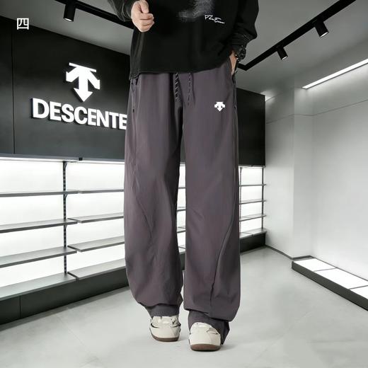 F040921春夏季新款运动美式直筒工装裤宽松男女情侣款休闲裤长裤 商品图2