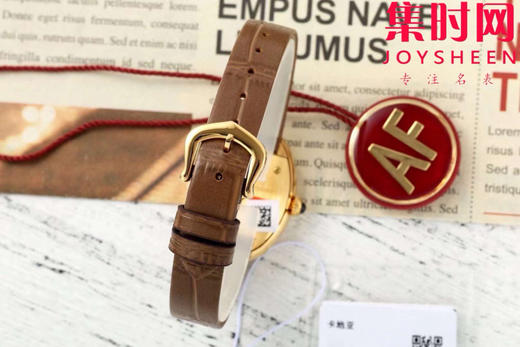 AF卡地亚Baignoire浴缸系列 女士石英腕表 商品图8