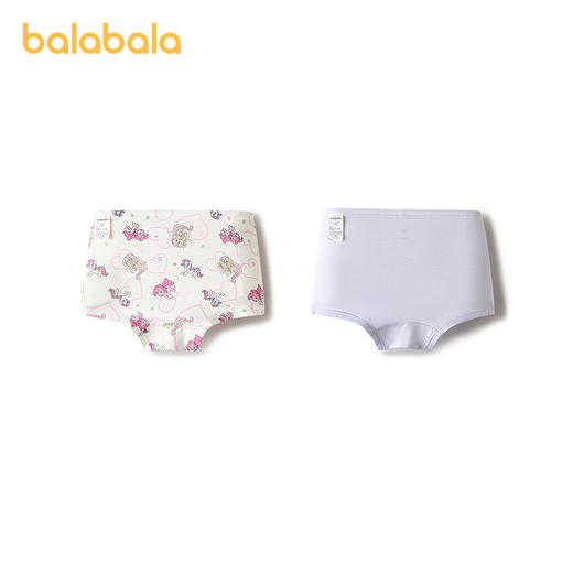 【小马宝莉IP商场同款】巴拉巴拉儿童内裤平角女童四角短裤两条装 商品图2