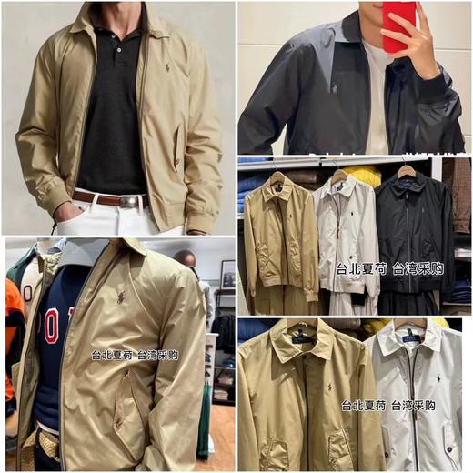 F040909春季新款螺纹刺绣防风防水防污三防工艺时尚百搭夹克长袖外套 商品图10