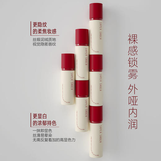 粉雾柔色空气感唇釉 #01 元气粉橘 商品图1