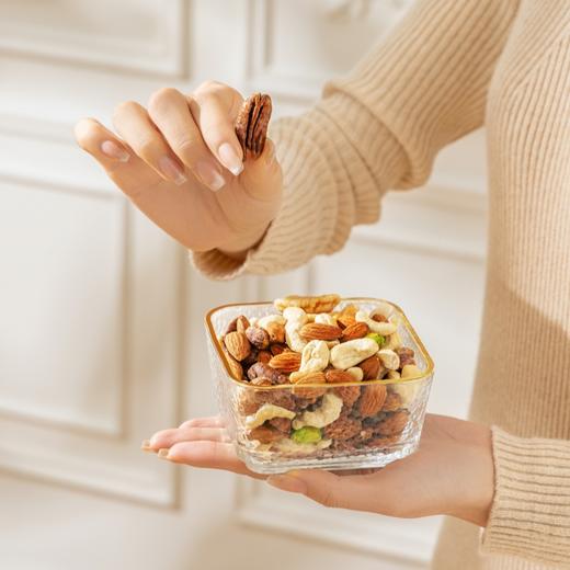 【自营】花家盛世 0添加混合坚果仁348g多巴胺罐装紫衣腰果巴旦木碧根果新鲜健康 HJSSJG007
 商品图2