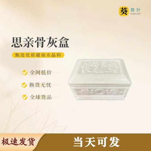 “思亲”骨灰盒水晶寿盒骨灰罐骨灰坛 商品图0