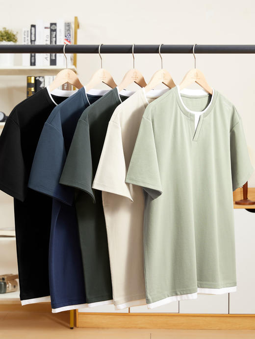 【夏日男装  吸湿透气无惧暴汗 】抗菌防臭 干爽舒适  潮男型男必备单品 商品图10