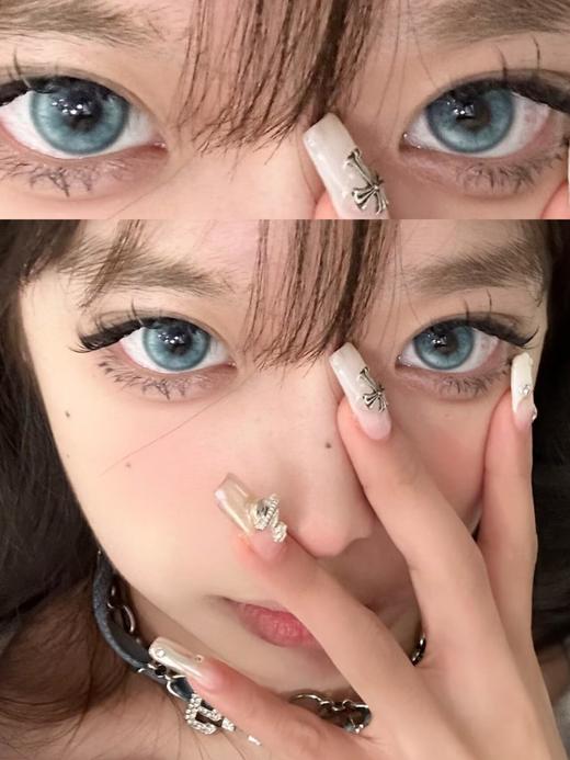 【新】14.5/14.2/14.0海盐汽水灰/巴斯克玫瑰/13d克拉/亚特兰.年抛美瞳 商品图3