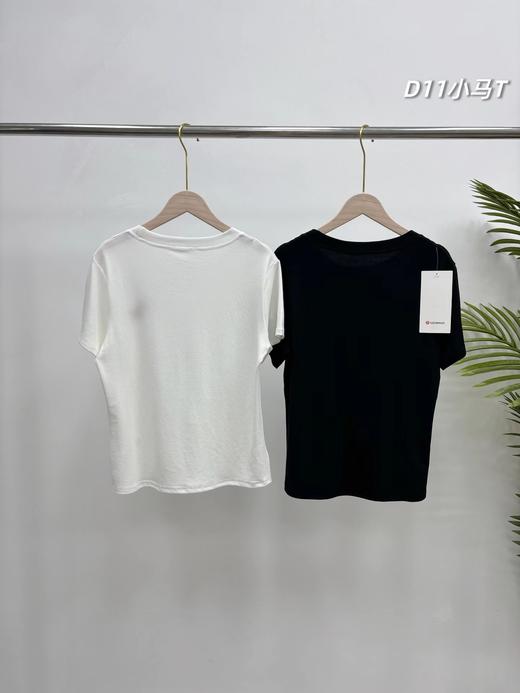 F040932一包2件装夏季新款亲肤清凉顺滑透气百搭女士短袖圆领T恤 商品图3