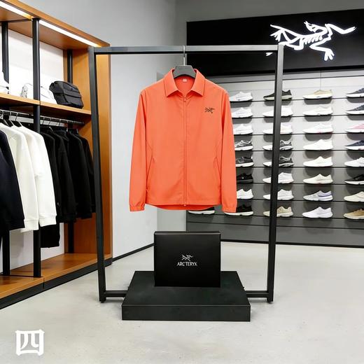 F040917春秋季新款户外通勤日常百搭男士翻领长袖风衣外套 商品图1