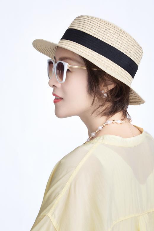法式平顶草帽 商品图0