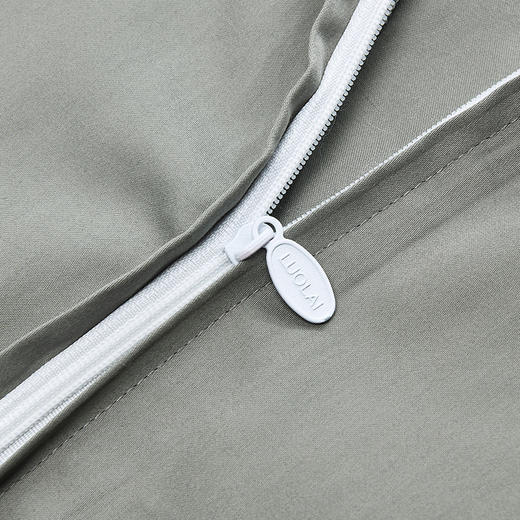 罗莱 简粹60S全棉贡缎四件套（深灰色） 商品图7